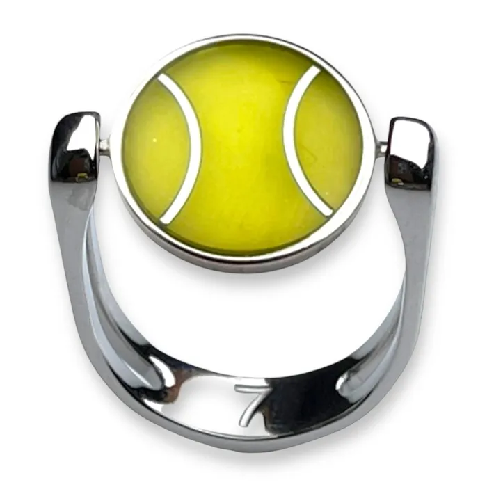 CONQUERing Rings Sports Crystal Ring