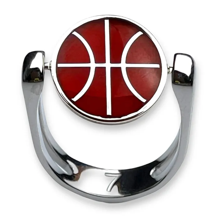 CONQUERing Rings Sports Crystal Ring