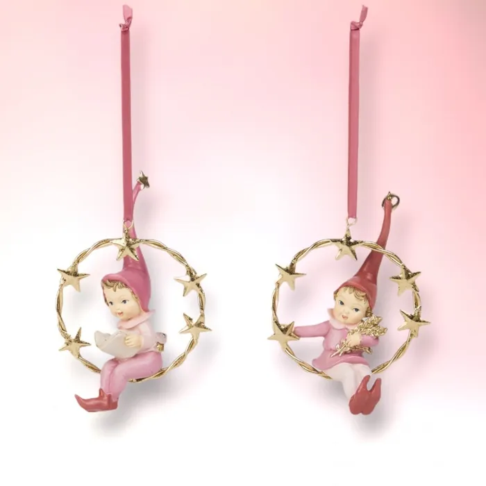December Diamonds Candy Towne Assortment Of 2 Elves In Ring Ornaments December Diamonds Rings December Diamonds Candy Towne Assortment Of 2 Elves In Ring Ornaments December Diamonds Rings