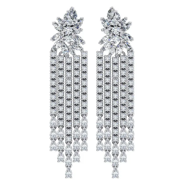 Earrings 2 Inches Chandelier Earrings Mined Diamonds HarryChadEntcom Earrings 2 Inches Chandelier Earrings Mined Diamonds HarryChadEntcom