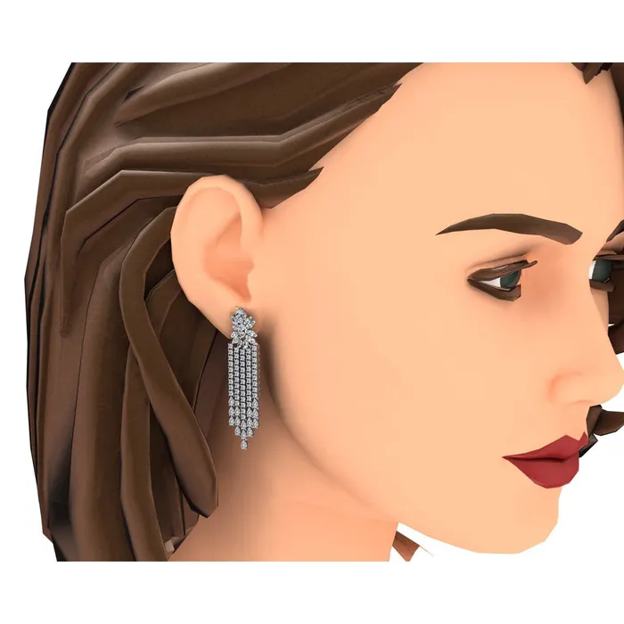 Earrings 2 Inches Chandelier Earrings Mined Diamonds HarryChadEntcom Earrings 2 Inches Chandelier Earrings Mined Diamonds HarryChadEntcom