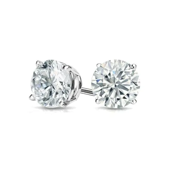 Earrings 8 Ct Stud Natural Earth Mined Diamond Casual Earrings GB