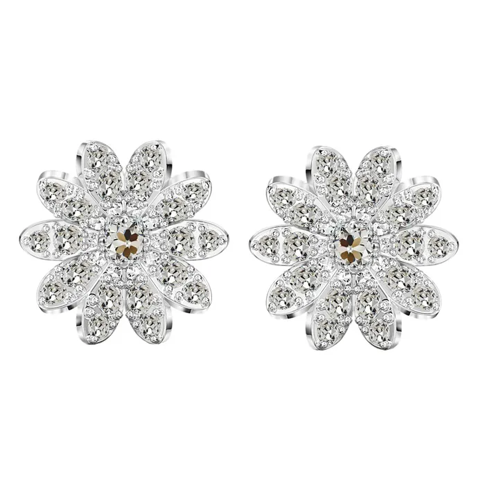 Earrings HarryChadEntcom Flower Style Earth Mined Diamond Studs Old Cut 3 Carats 14K Gold Earrings HarryChadEntcom Flower Style Earth Mined Diamond Studs Old Cut 3 Carats 14K Gold