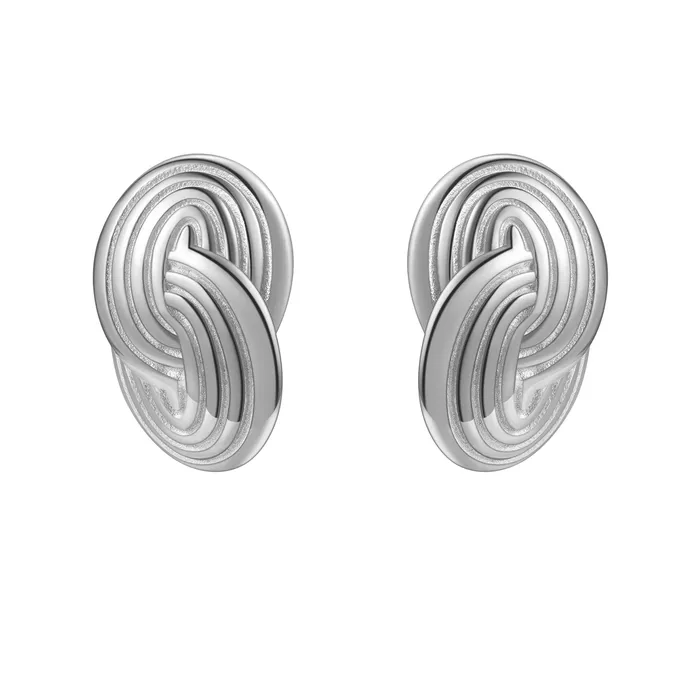 Earrings Hey Happiness Interlocking Circles Oversized Stud Earrings Waterproof Earrings Hey Happiness Interlocking Circles Oversized Stud Earrings Waterproof