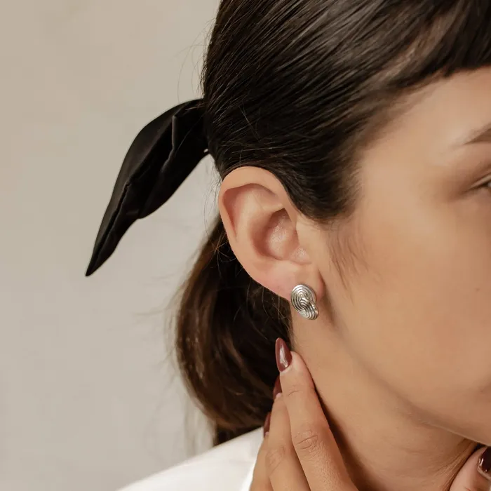 Earrings Hey Happiness Interlocking Circles Oversized Stud Earrings Waterproof Earrings Hey Happiness Interlocking Circles Oversized Stud Earrings Waterproof