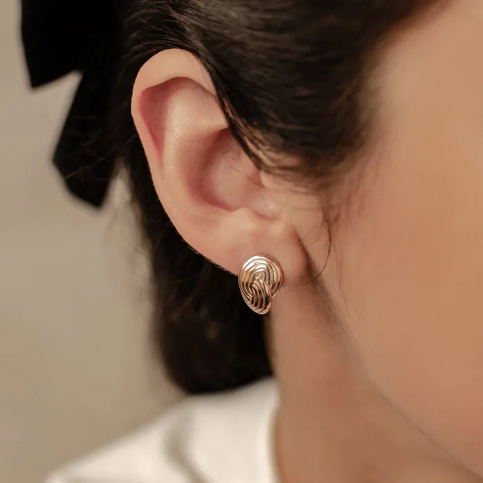 Earrings Hey Happiness Interlocking Circles Oversized Stud Earrings Waterproof Earrings Hey Happiness Interlocking Circles Oversized Stud Earrings Waterproof