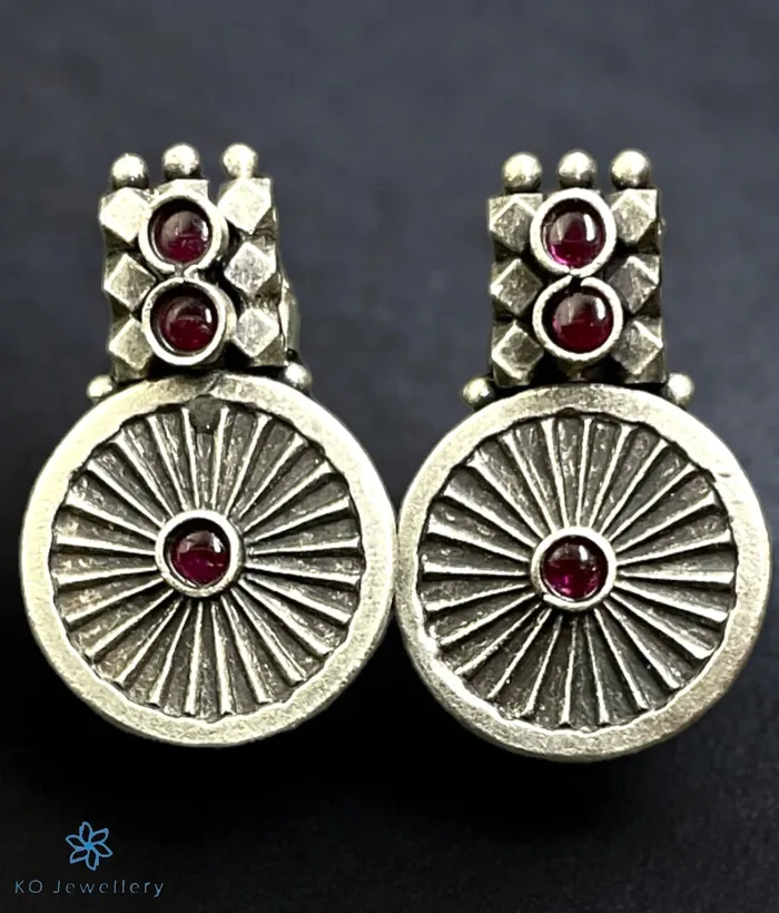 Earrings The Malvika Silver Mangalsutra Earrings Kolhapur