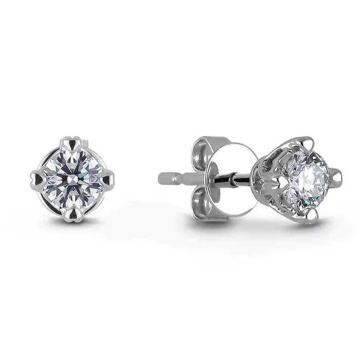 Four Prong Set 2 Ct Round Genuine Natural Earth Mined Diamond Studs Earring Crown Setting Gold 14K GB Earrings Four Prong Set 2 Ct Round Genuine Natural Earth Mined Diamond Studs Earring Crown Setting Gold 14K GB Earrings