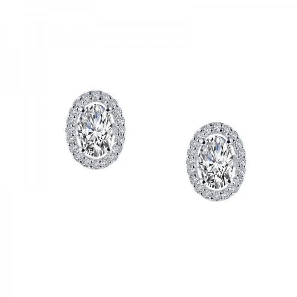 GB Oval And Round Cut 390 Carats Natural Earth Mined Diamonds Studs Halo Earrings White Gold Earrings GB Oval And Round Cut 390 Carats Natural Earth Mined Diamonds Studs Halo Earrings White Gold Earrings