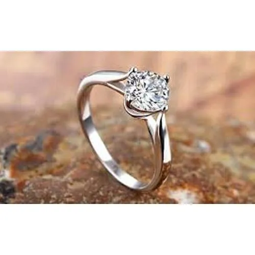 GB Rings 150 Carat Solitaire Natural Earth Mined Diamond Engagement Ring White Gold 14K GB Rings 150 Carat Solitaire Natural Earth Mined Diamond Engagement Ring White Gold 14K