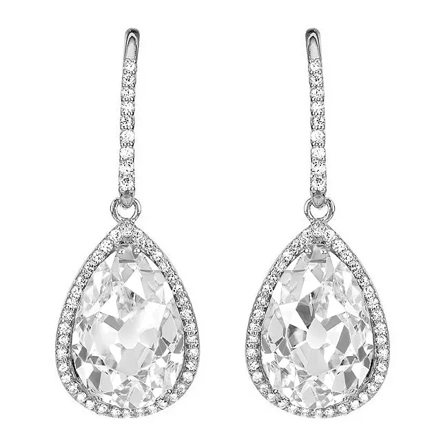 HarryChadEntcom Earrings Ladies Drop Earrings 650 Ct Pear Old Miner Natural Diamond HarryChadEntcom Earrings Ladies Drop Earrings 650 Ct Pear Old Miner Natural Diamond