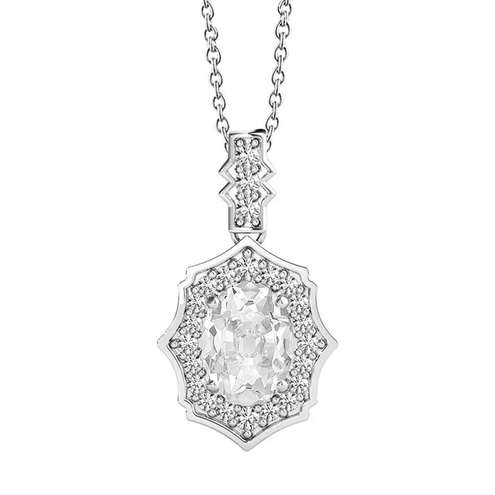 HarryChadEntcom Necklaces Gold 14K Halo Natural Earth Mined Diamond Pendant Round Oval Old Miner 350 Carats HarryChadEntcom Necklaces Gold 14K Halo Natural Earth Mined Diamond Pendant Round Oval Old Miner 350 Carats
