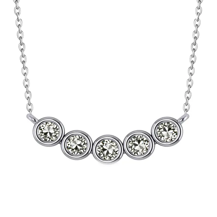 HarryChadEntcom Necklaces White Gold Natural Diamond Pendant 5 Ct Bezel Set Round Old Miner HarryChadEntcom Necklaces White Gold Natural Diamond Pendant 5 Ct Bezel Set Round Old Miner