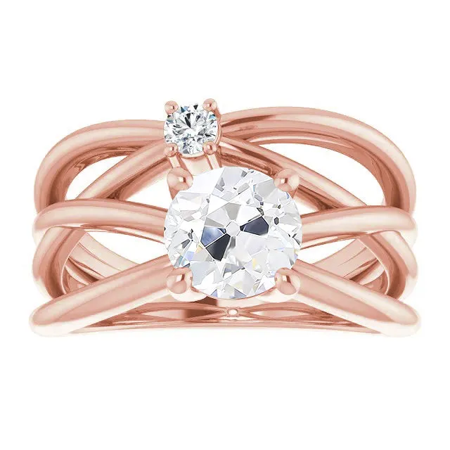 HarryChadEntcom Rings Gold Old Miner Real Natural Earth Mined Diamond Ring Double Split Shank 250 Carats Prong Set HarryChadEntcom Rings Gold Old Miner Real Natural Earth Mined Diamond Ring Double Split Shank 250 Carats Prong Set