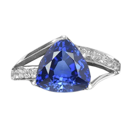 HarryChadEntcom Rings Natural Earth Mined Diamond Sapphire Gemstone Ring 2 Carats Split Shank Gold Women Jewelry HarryChadEntcom Rings Natural Earth Mined Diamond Sapphire Gemstone Ring 2 Carats Split Shank Gold Women Jewelry