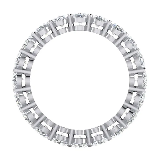 HarryChadEntcom Rings Oval Earth Mined Diamond Eternity Band Gold 14K Ladies Jewelry 4 Ct HarryChadEntcom Rings Oval Earth Mined Diamond Eternity Band Gold 14K Ladies Jewelry 4 Ct