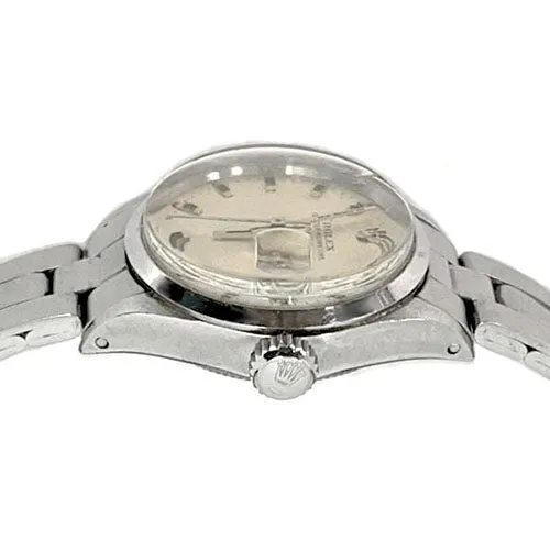 HarryChadEntcom Rolex Date 26 mm Silver Stick Dial Stainless Steel Watch Bracelets HarryChadEntcom Rolex Date 26 mm Silver Stick Dial Stainless Steel Watch Bracelets