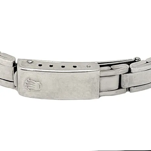 HarryChadEntcom Rolex Date 26 mm Silver Stick Dial Stainless Steel Watch Bracelets HarryChadEntcom Rolex Date 26 mm Silver Stick Dial Stainless Steel Watch Bracelets