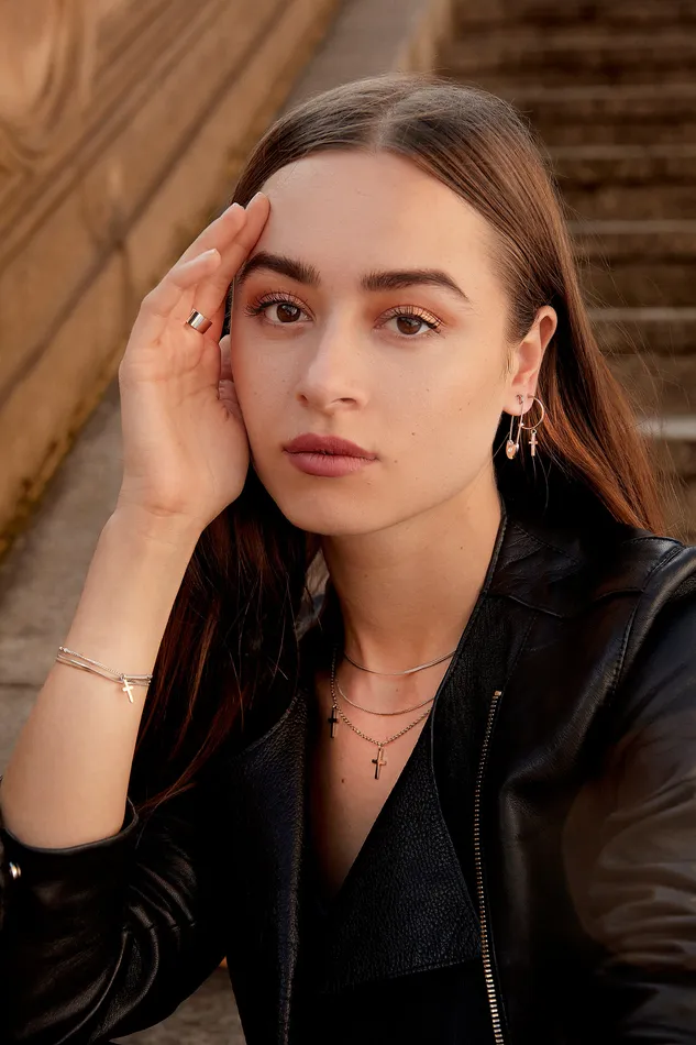 Hey Happiness Necklaces Delicate Layered Necklace Snake Chain Silver Hey Happiness Necklaces Delicate Layered Necklace Snake Chain Silver
