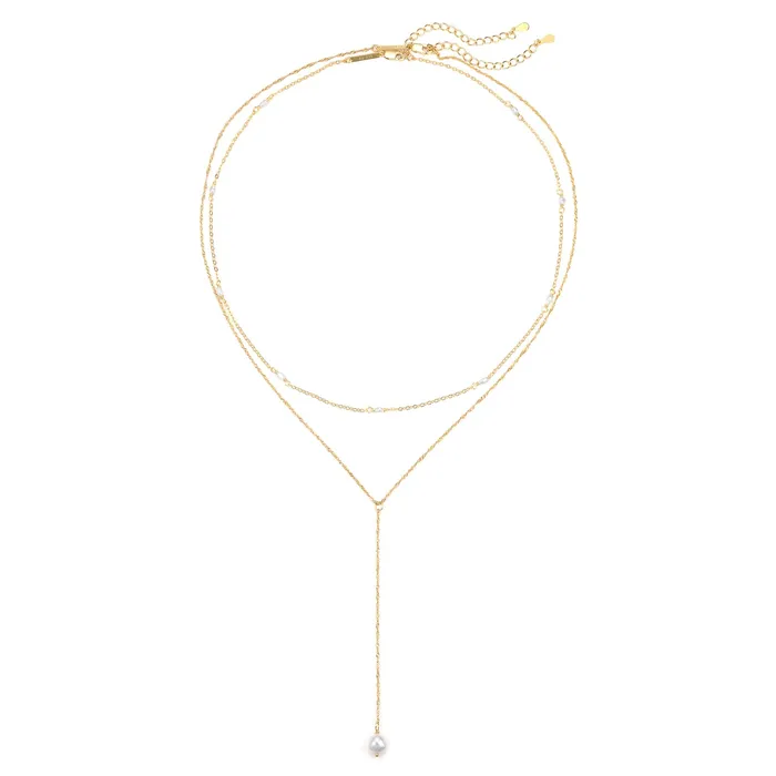 Hey Happiness Necklaces Infinity Necklace Set Sterling Silver