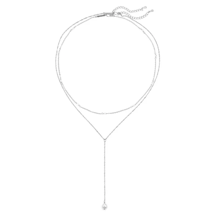 Hey Happiness Necklaces Infinity Necklace Set Sterling Silver Hey Happiness Necklaces Infinity Necklace Set Sterling Silver