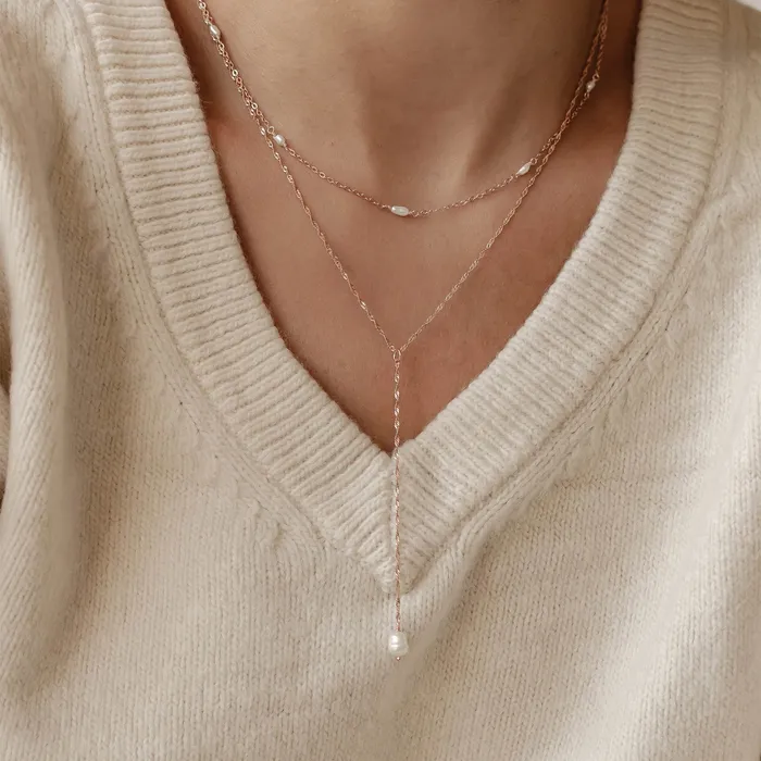Hey Happiness Necklaces Infinity Necklace Set Sterling Silver Hey Happiness Necklaces Infinity Necklace Set Sterling Silver