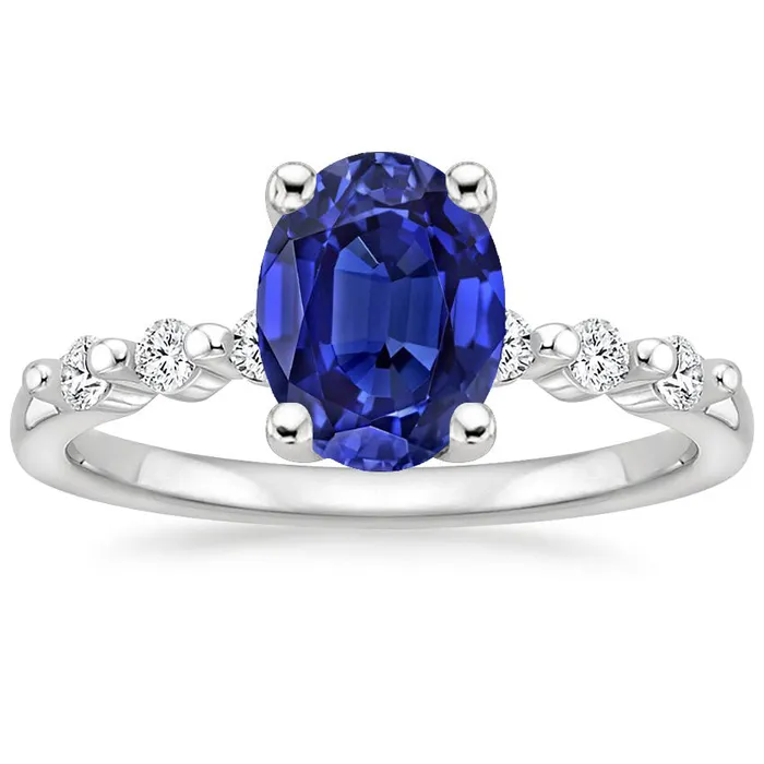 Ladies Gemstone Natural Earth Mined Diamonds Oval Ceylon Sapphire Ring 4 Carats HarryChadEntcom Rings Ladies Gemstone Natural Earth Mined Diamonds Oval Ceylon Sapphire Ring 4 Carats HarryChadEntcom Rings