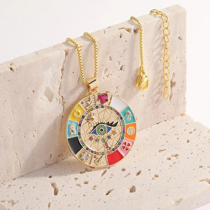Multielement Evil Eye Necklace Life Changing Energy Necklaces