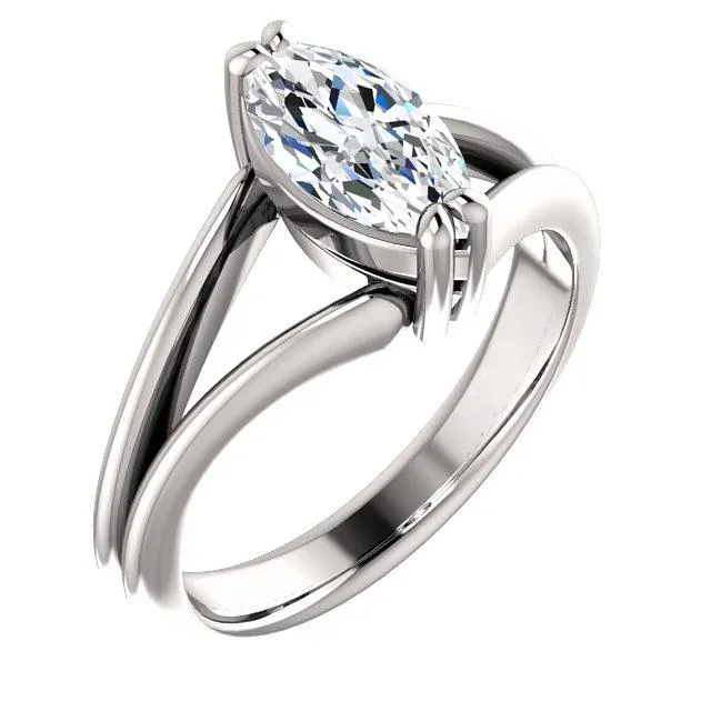 Natural Earth Mined Diamond Solitaire Ring 150 Carats Double Claw Prong Set Split Shank GB Rings Natural Earth Mined Diamond Solitaire Ring 150 Carats Double Claw Prong Set Split Shank GB Rings
