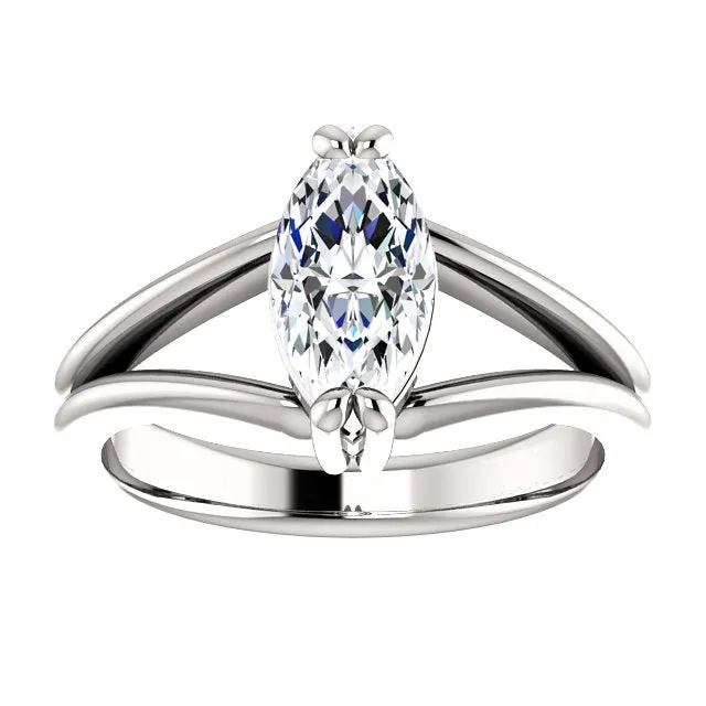 Natural Earth Mined Diamond Solitaire Ring 150 Carats Double Claw Prong Set Split Shank GB Rings Natural Earth Mined Diamond Solitaire Ring 150 Carats Double Claw Prong Set Split Shank GB Rings