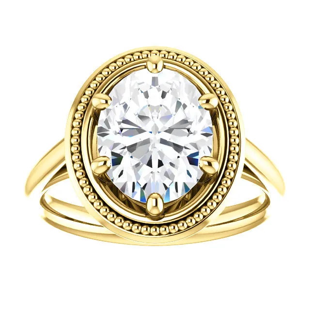 Natural Earth Mined Diamond Solitaire Ring Vintage Style 4 Carats Yellow Gold 14K GB Rings Natural Earth Mined Diamond Solitaire Ring Vintage Style 4 Carats Yellow Gold 14K GB Rings