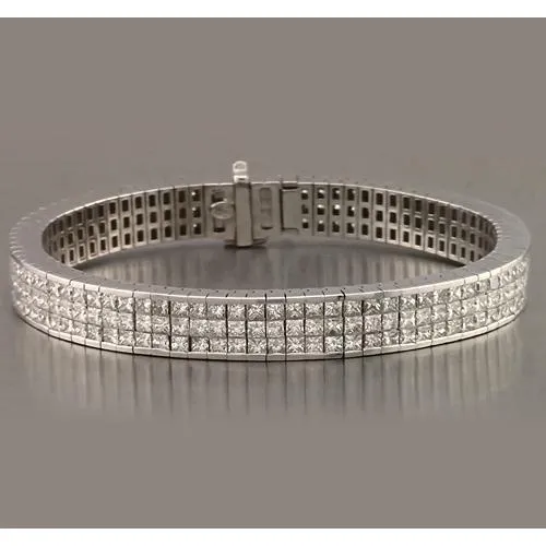 Natural Earth Mined Diamond Tennis Bracelet Pav Set 2490 Carats White Gold 14K GB Bracelets Natural Earth Mined Diamond Tennis Bracelet Pav Set 2490 Carats White Gold 14K GB Bracelets