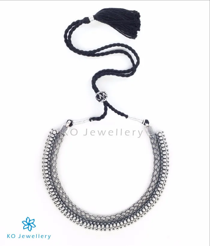 Necklaces Silversmith The Jivah Antique Silver Necklace