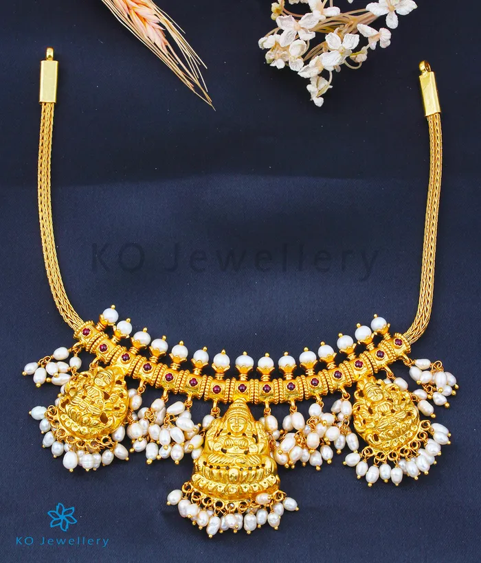 Necklaces Silversmith The Nimita Lakshmi Silver Necklace