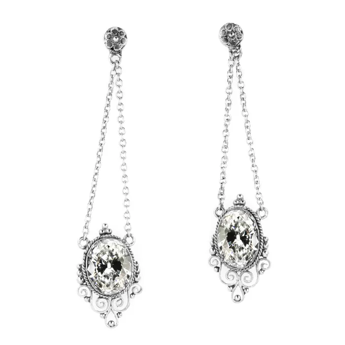 Oval Natural Diamond Old Miner Dangle Earrings Gold Antique Style 3 Ct HarryChadEntcom Earrings Oval Natural Diamond Old Miner Dangle Earrings Gold Antique Style 3 Ct HarryChadEntcom Earrings
