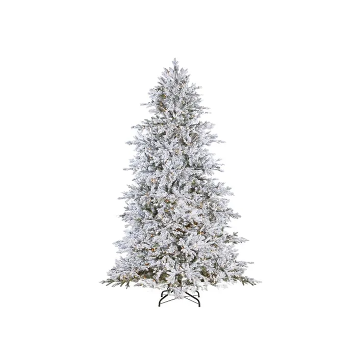 Raz Imports Raz Imports 2021 Greenery 75Foot Snake Light Flocked Silverado Fir Tree Necklaces Raz Imports Raz Imports 2021 Greenery 75Foot Snake Light Flocked Silverado Fir Tree Necklaces
