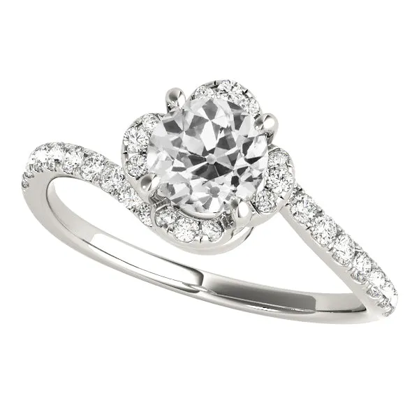 Real Round Old Miner Natural Earth Mined Diamond Ring Twisted Style 350 Carats Womens Jewelry HarryChadEntcom Rings Real Round Old Miner Natural Earth Mined Diamond Ring Twisted Style 350 Carats Womens Jewelry HarryChadEntcom Rings