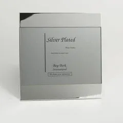 Rings Bey Berk Bey Berk Silver Plated 5X7 Picture Frame With Easel Back