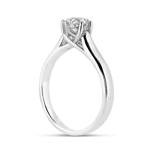 Rings GB 2 Carat Wedding Natural Earth Mined Diamond Ring