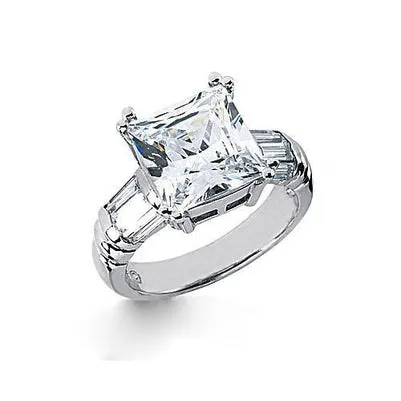 Rings GB Big Natural Earth Mined Diamond Ring 450 Ct Three Stone Gold Engagement Ring Rings GB Big Natural Earth Mined Diamond Ring 450 Ct Three Stone Gold Engagement Ring