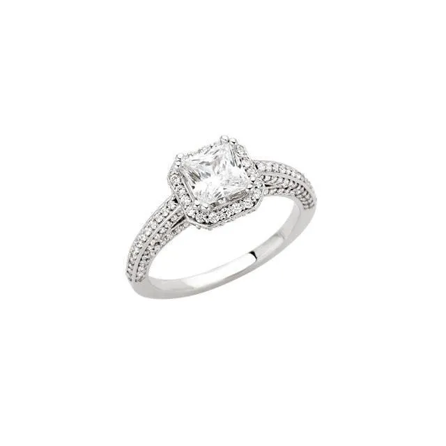Rings GB Solitaire With Accents 225 Carats Genuine Natural Earth Mined Diamond Fancy Ring White Gold 14K Rings GB Solitaire With Accents 225 Carats Genuine Natural Earth Mined Diamond Fancy Ring White Gold 14K
