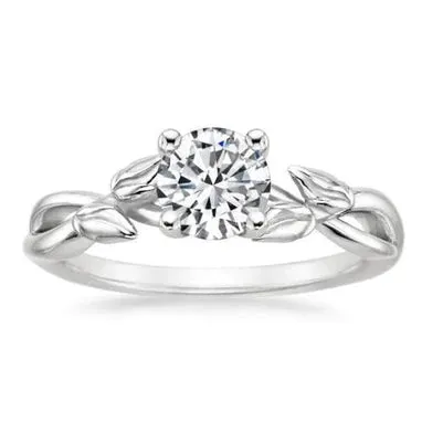 Rings GB Sparkling Solitaire Round Natural Earth Mined Diamond Wedding Ring 4 Prongs Rings GB Sparkling Solitaire Round Natural Earth Mined Diamond Wedding Ring 4 Prongs