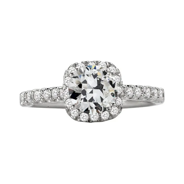 Rings Halo Old Miner Round Natural Earth Mined Diamond Anniversary Ring 450 Carats White Gold HarryChadEntcom Rings Halo Old Miner Round Natural Earth Mined Diamond Anniversary Ring 450 Carats White Gold HarryChadEntcom
