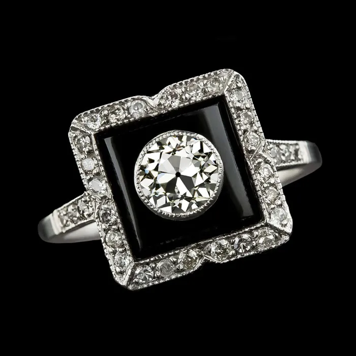 Rings HarryChadEntcom Halo Round Old Miner Natural Earth Mined Diamond Ring Black Rhodium Gold 325 Carats Rings HarryChadEntcom Halo Round Old Miner Natural Earth Mined Diamond Ring Black Rhodium Gold 325 Carats