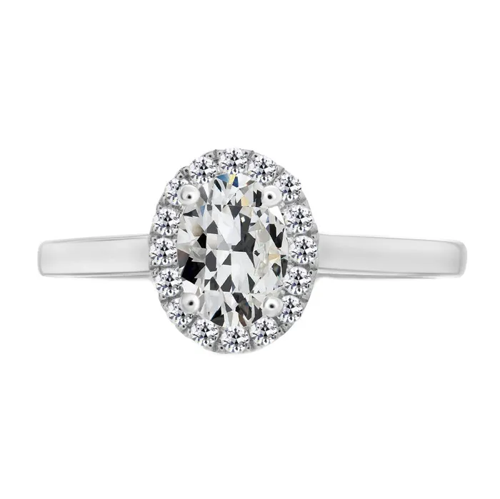 Rings HarryChadEntcom Oval And Round Old Cut 4 Carats Mined Diamond Halo Ring Rings HarryChadEntcom Oval And Round Old Cut 4 Carats Mined Diamond Halo Ring