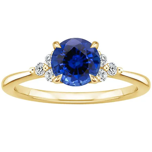 Rings HarryChadEntcom Yellow Gold Natural Earth Mined Diamond Ring Prong Blue Sapphire Tapered Shank 250 Carats Rings HarryChadEntcom Yellow Gold Natural Earth Mined Diamond Ring Prong Blue Sapphire Tapered Shank 250 Carats