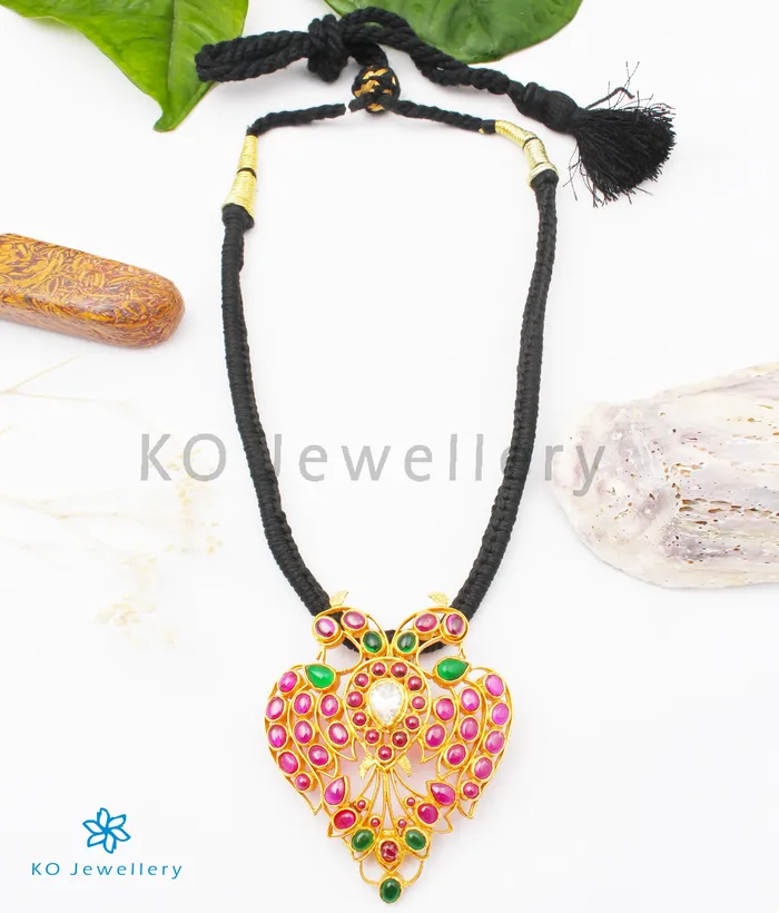 Silversmith Necklaces The Ekya Silver Gandaberunda Necklace