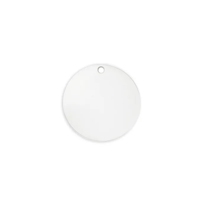 Sterling Silver Round Disc Circle with Hole 127mm 50 22 Gauge AP Rings