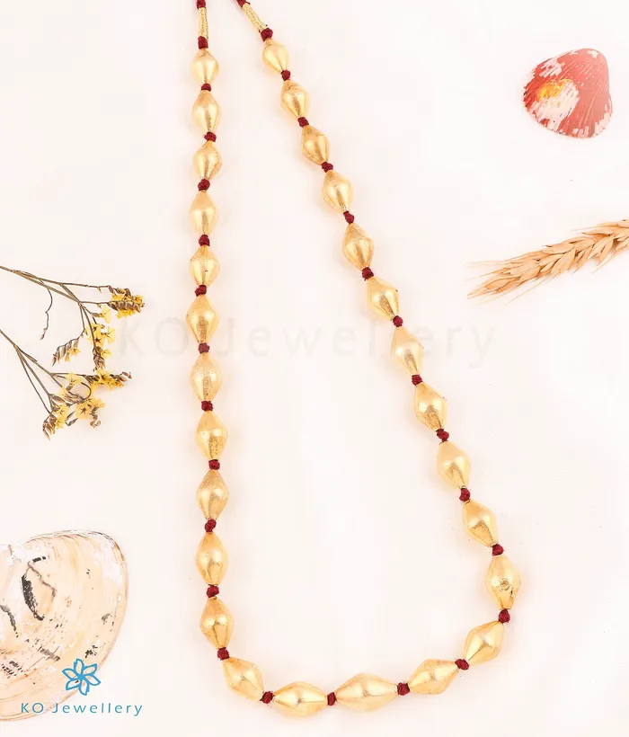 The Adia Silver Dholki Beads Necklace JP Nagar Necklaces