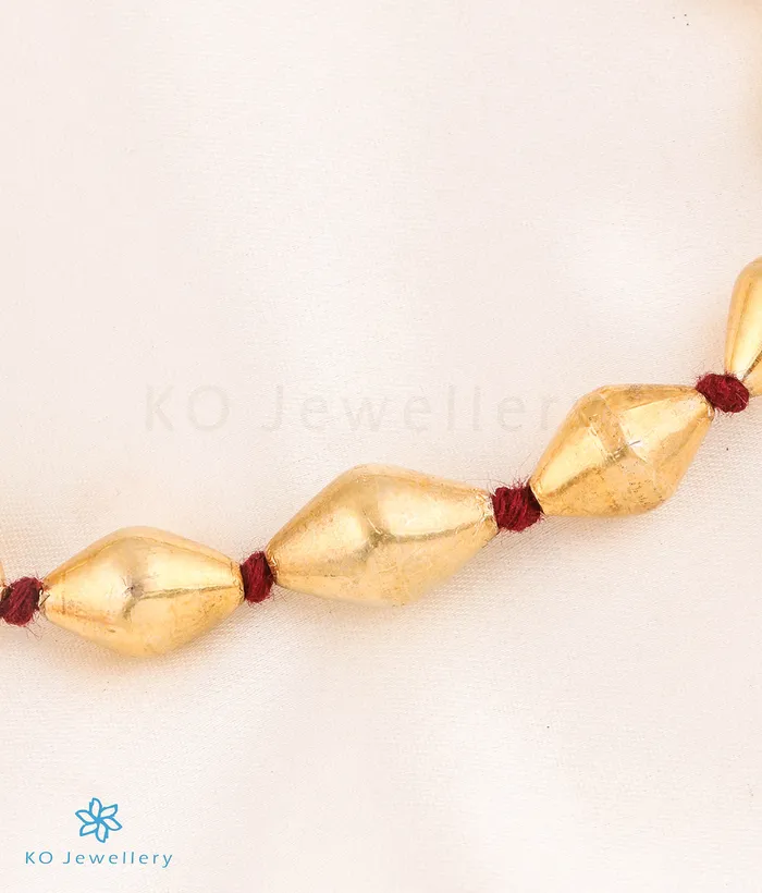 The Adia Silver Dholki Beads Necklace JP Nagar Necklaces